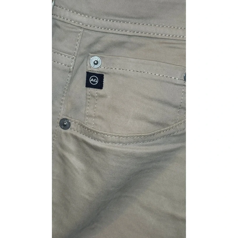 AG Adriano Goldschmied Sudee Khaki Pants Mens 38x27 Beige 1049SUDERE 34